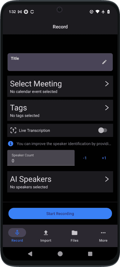 EchoBridge Mobile App